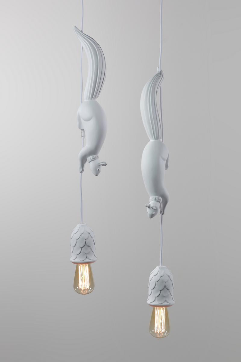 SHERWOOD &AMP; ROBIN Direct light ceramic pendant lamp