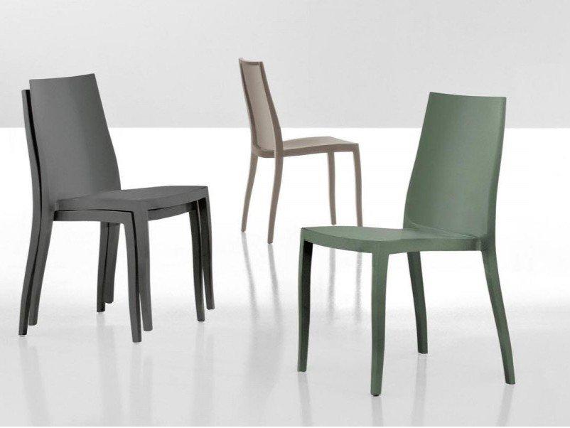 PANGEA Stackable polypropylene chair