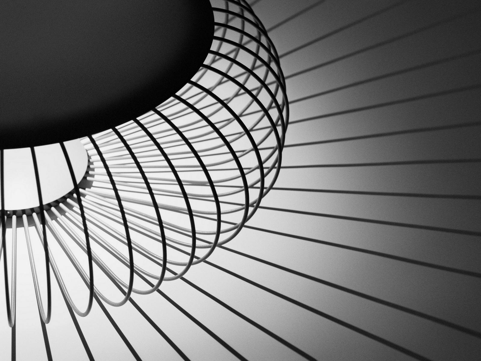 MERIDIANO LED steel floor lamp