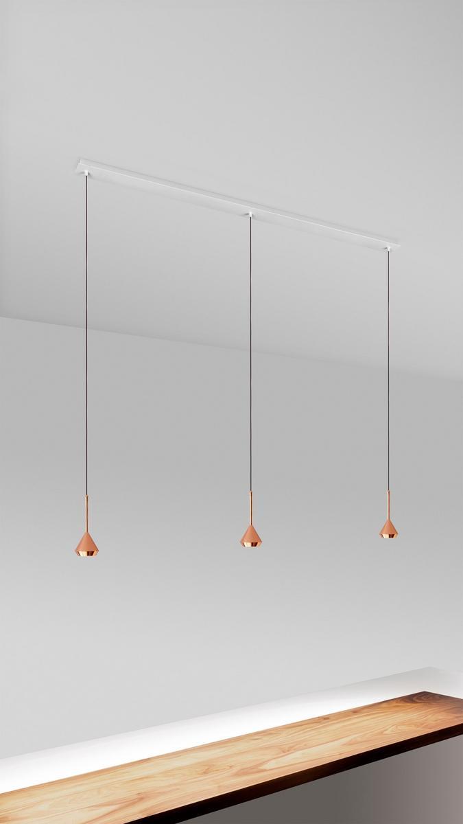 SPIN 3 SURFACE LED aluminium pendant lamp