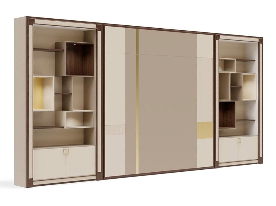 PR.854.1 Custom wooden TV wall system