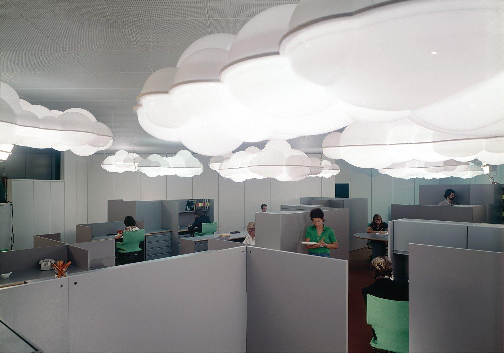 NUVOLA LED polyethylene pendant lamp