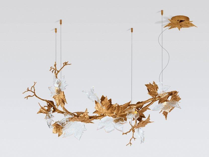 FOLIO CT3409/12 LED Murano glass pendant lamp