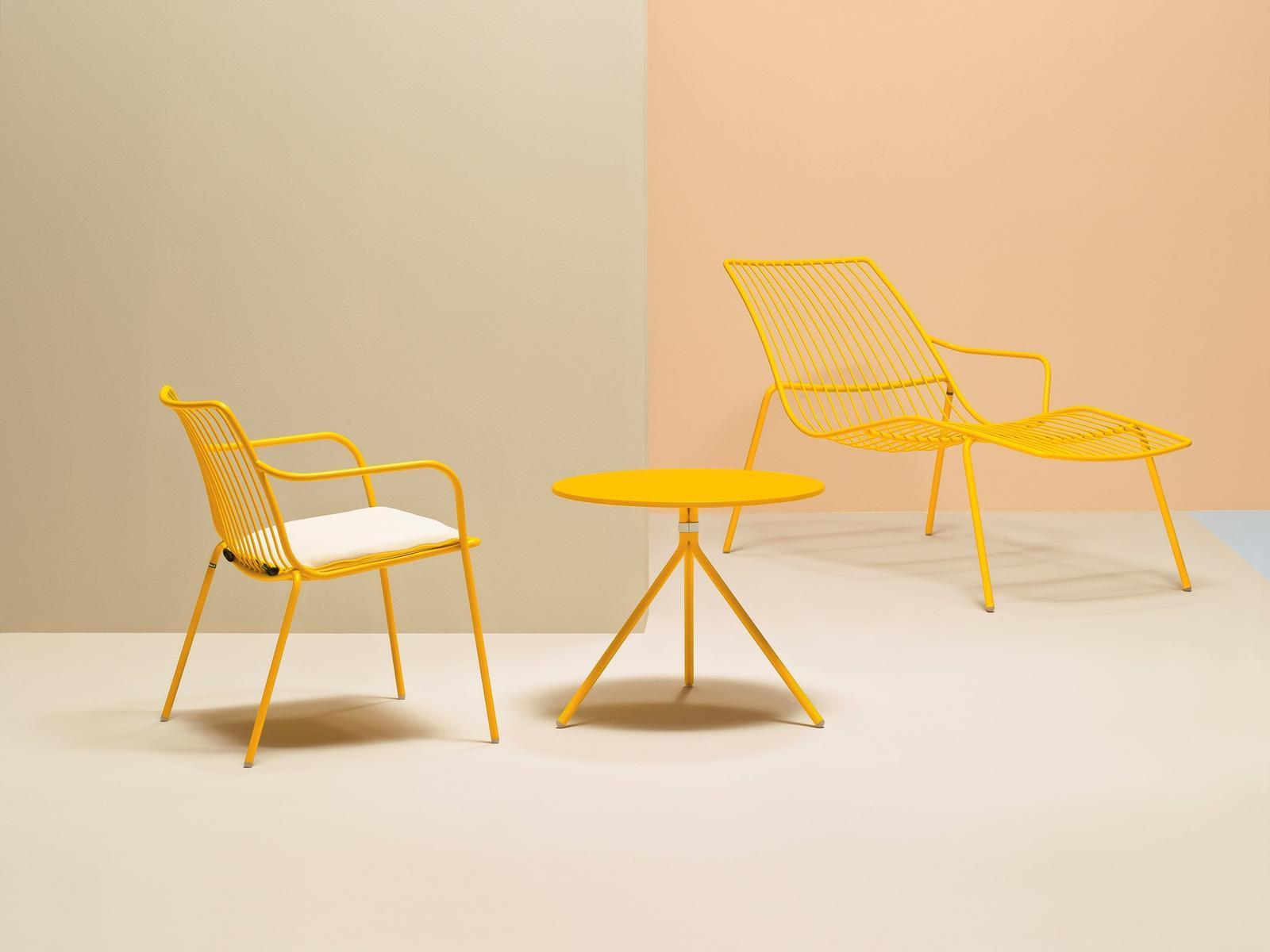 NOLITA 3657 High garden stool with footrest