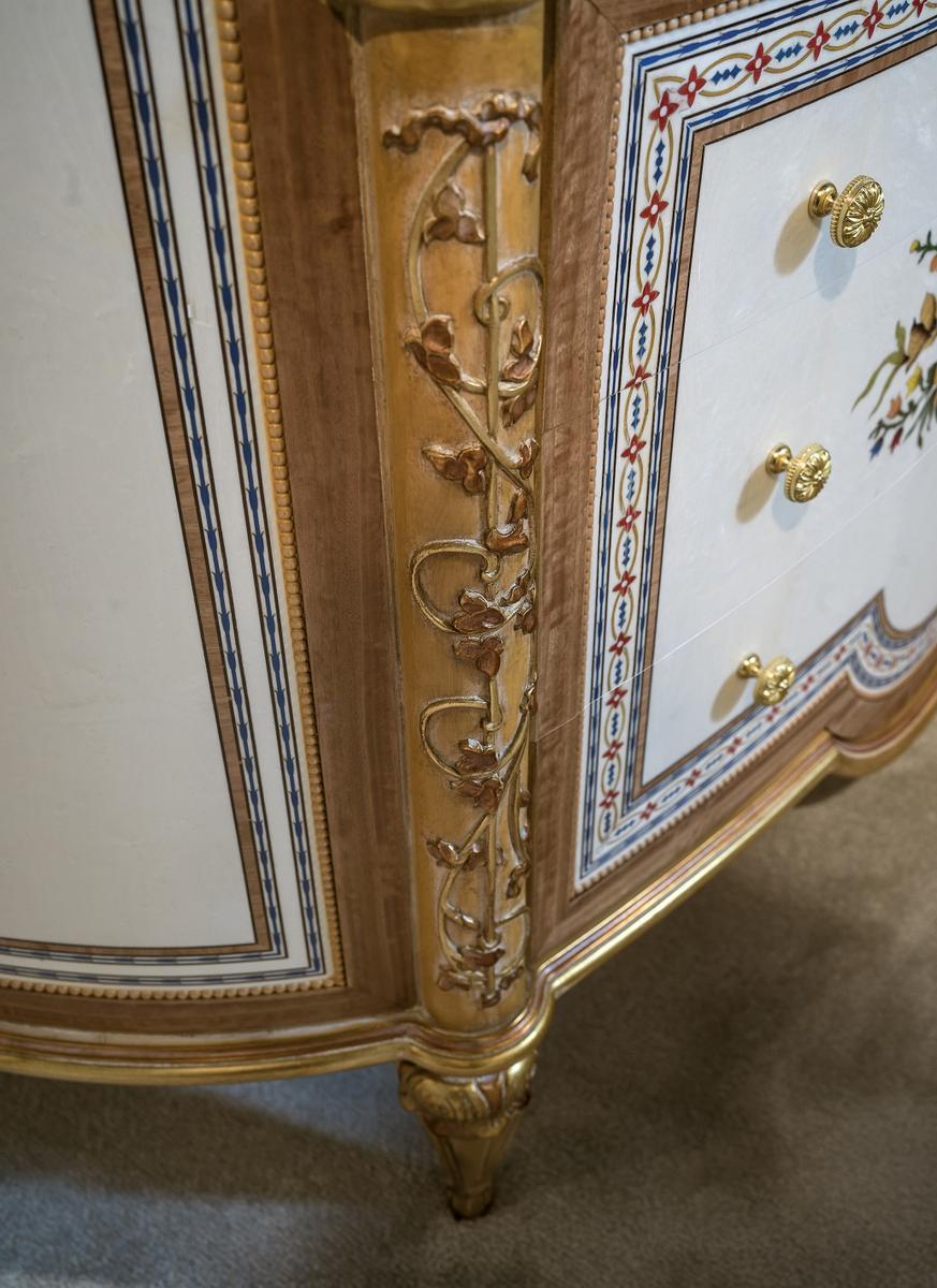 3700_LUIGI XVI Wooden chest of drawers
