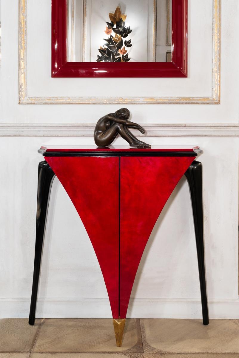 LIU Rectangular custom wooden console table