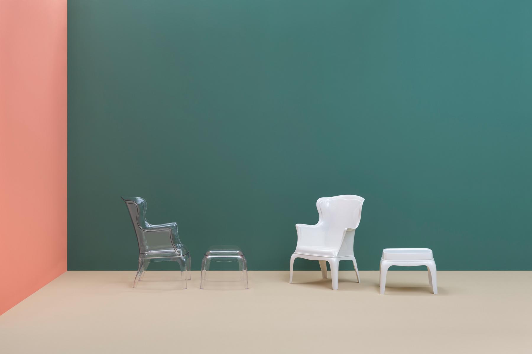 PASHA 660 Polycarbonate armchair