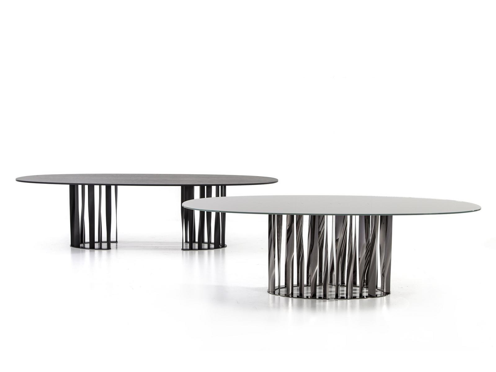 475 BOBOLI Table with aluminium base