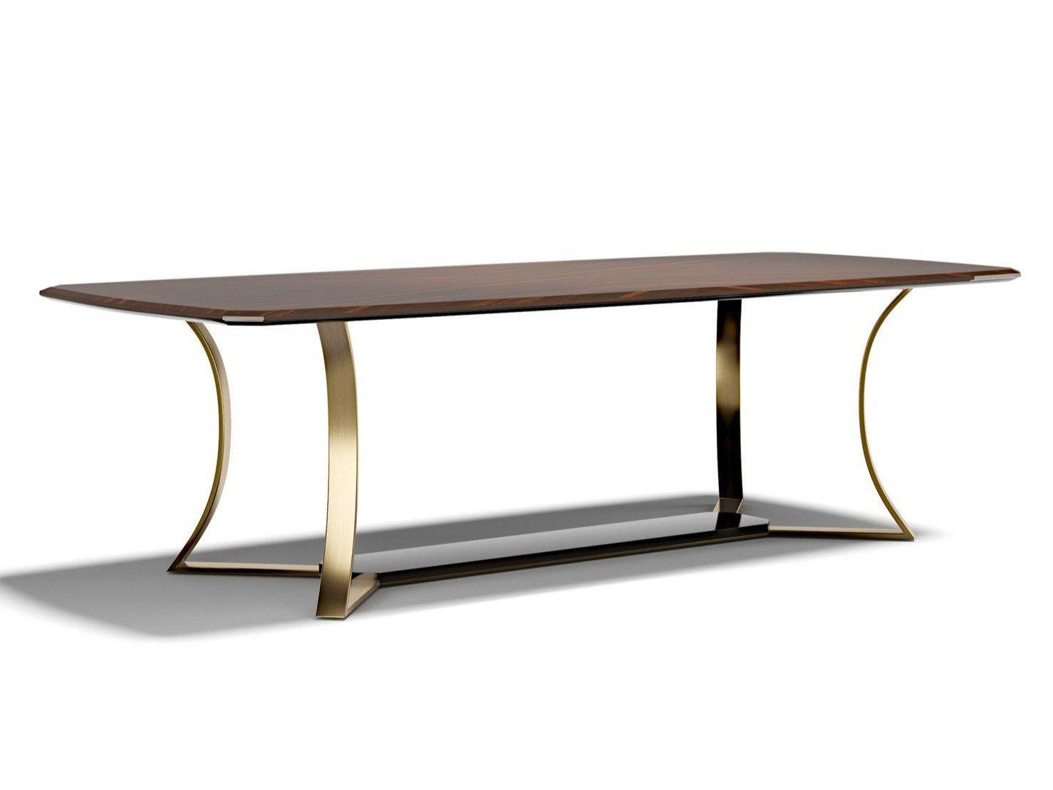 MUST R Rectangular wooden dining table