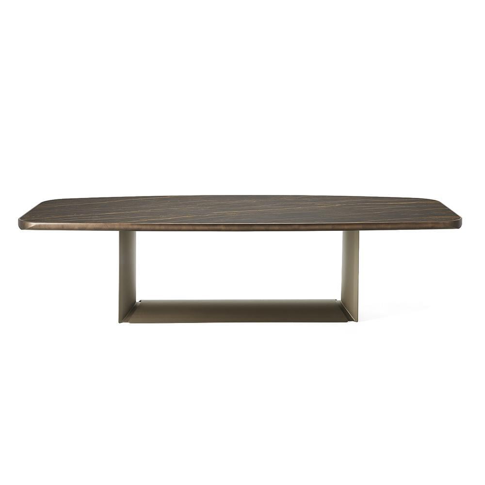 DRAGON Oval metal table