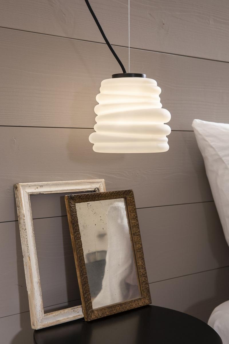 BIBENDUM Glass pendant lamp
