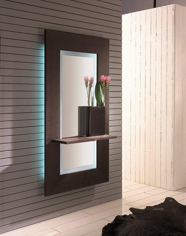 SIBILLA Wall-mounted framed mirror