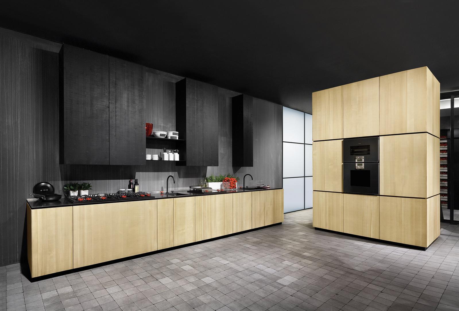 NATURAL SKIN Wood veneer kitchen