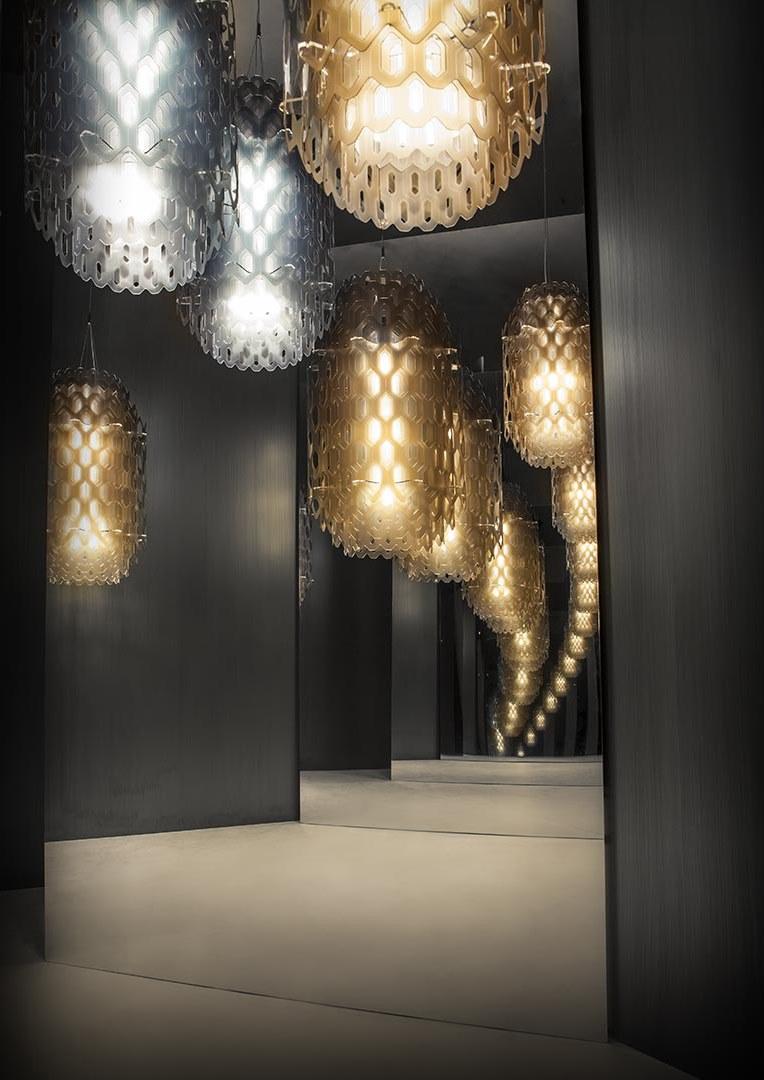 CHANTAL Cristalflex® and Lentiflex® LED pendant lamp