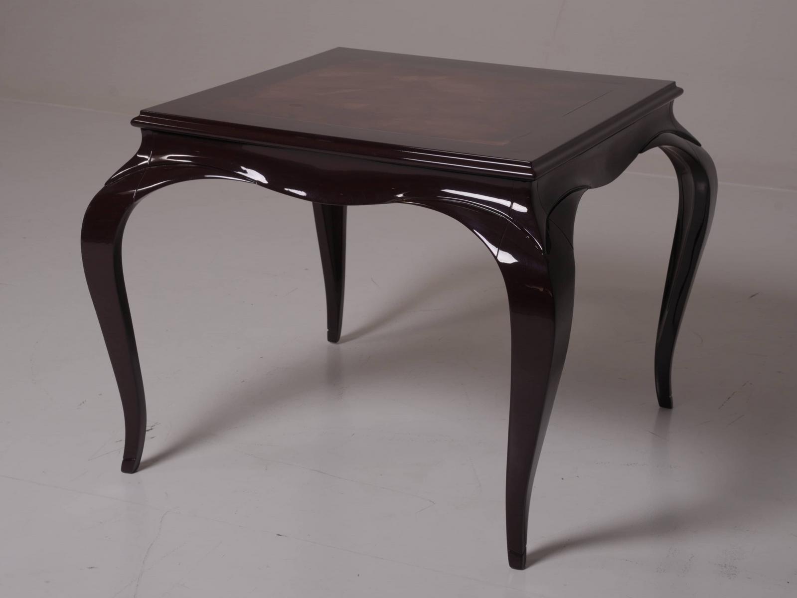 VANESIO Square wooden high side table