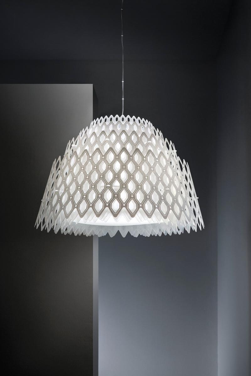 HALF CHARLOTTE Cristalflex® and Lentiflex® Pendant lamp