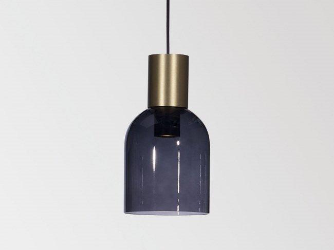 MANTELLO GLASS LED LED blown glass pendant lamp