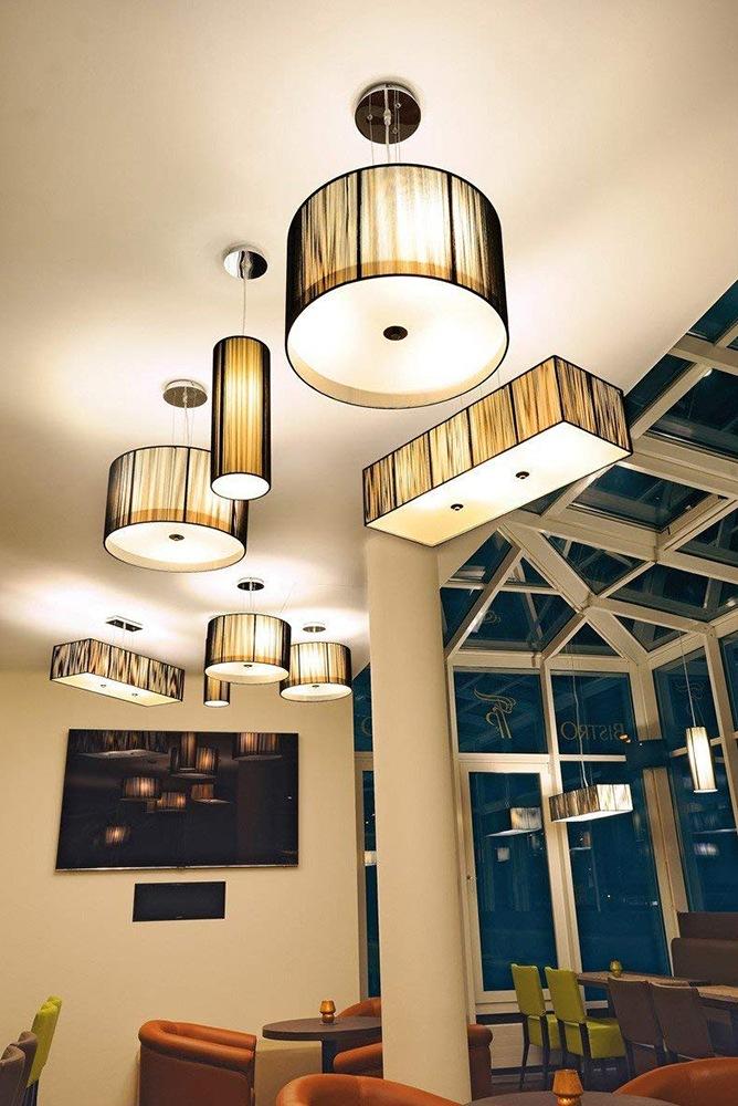 LASSON Metal pendant lamp in a contemporary style