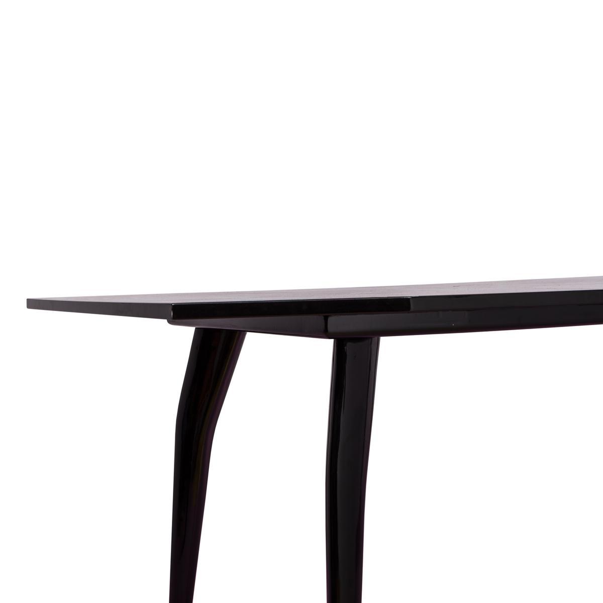 ROSES ON CHECK Rectangular dining table