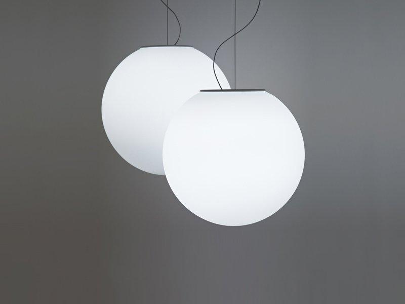LUMI SFERA Glass pendant lamp