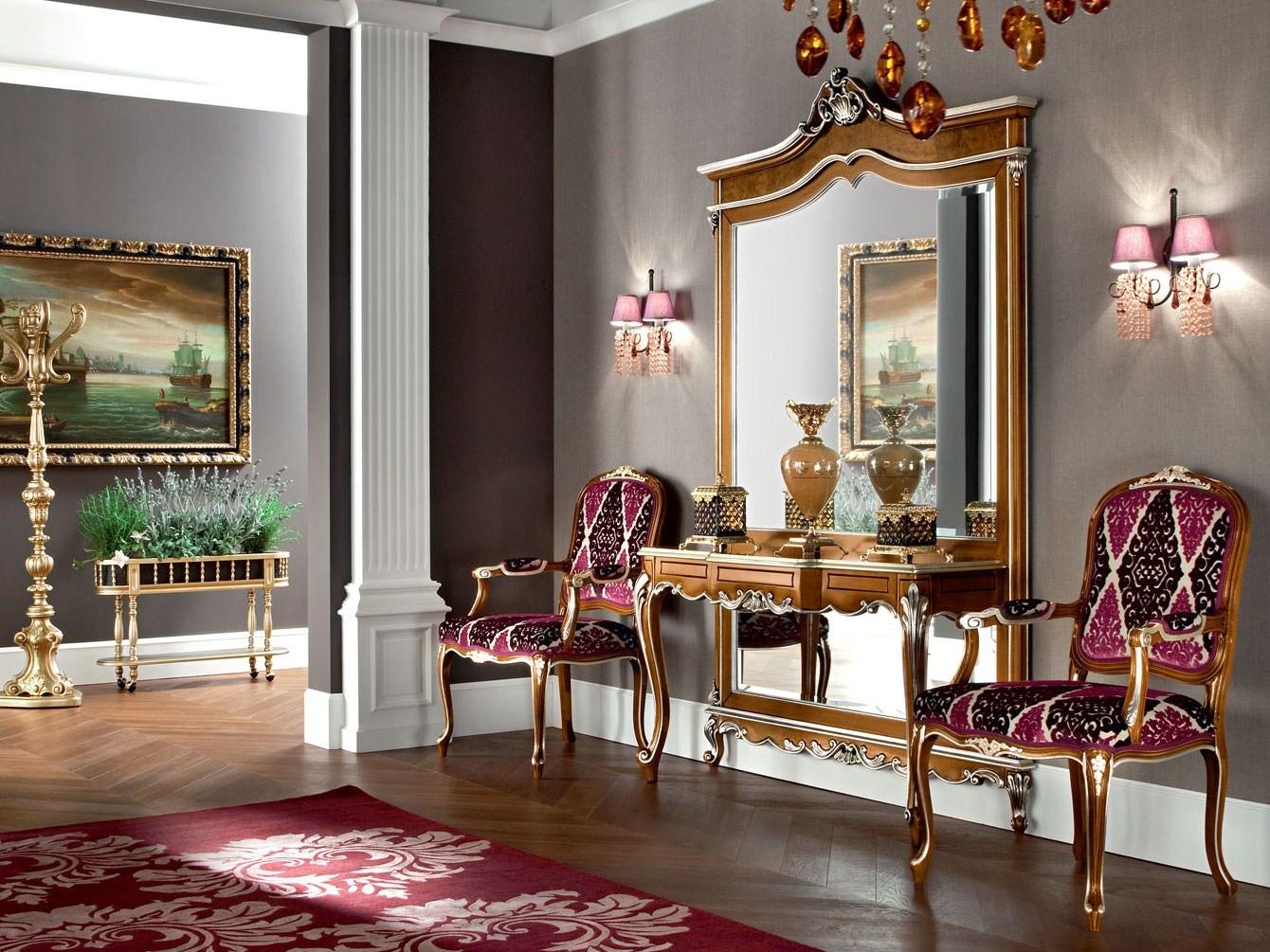 12604 Wall-mounted solid wood hallway unit