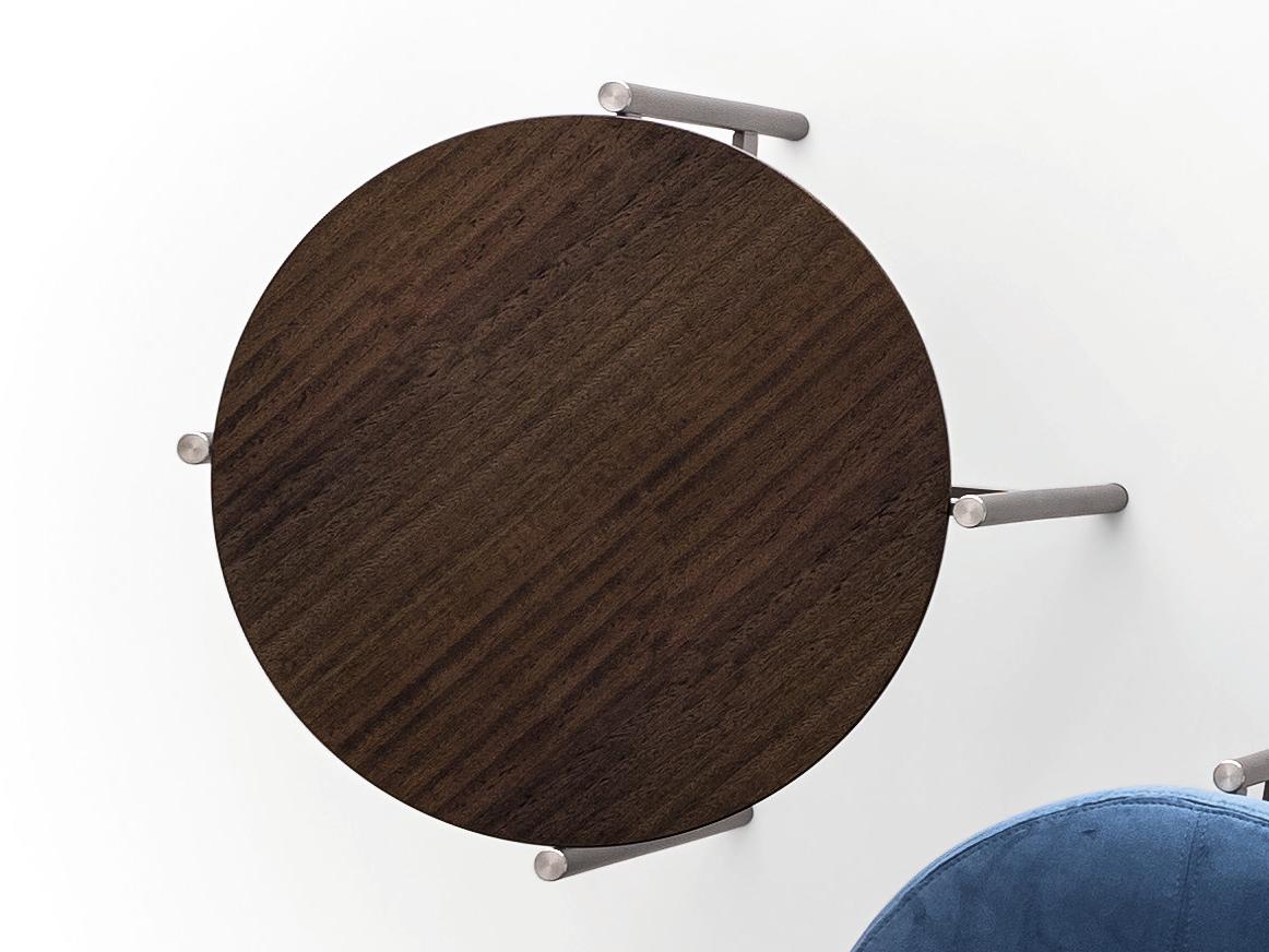 ERYS Round wooden coffee table