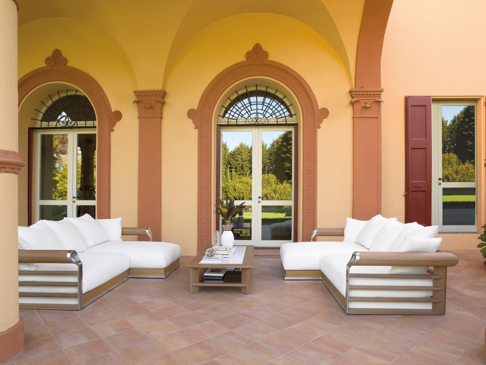 GALLOWAY 3 seater fabric garden sofa