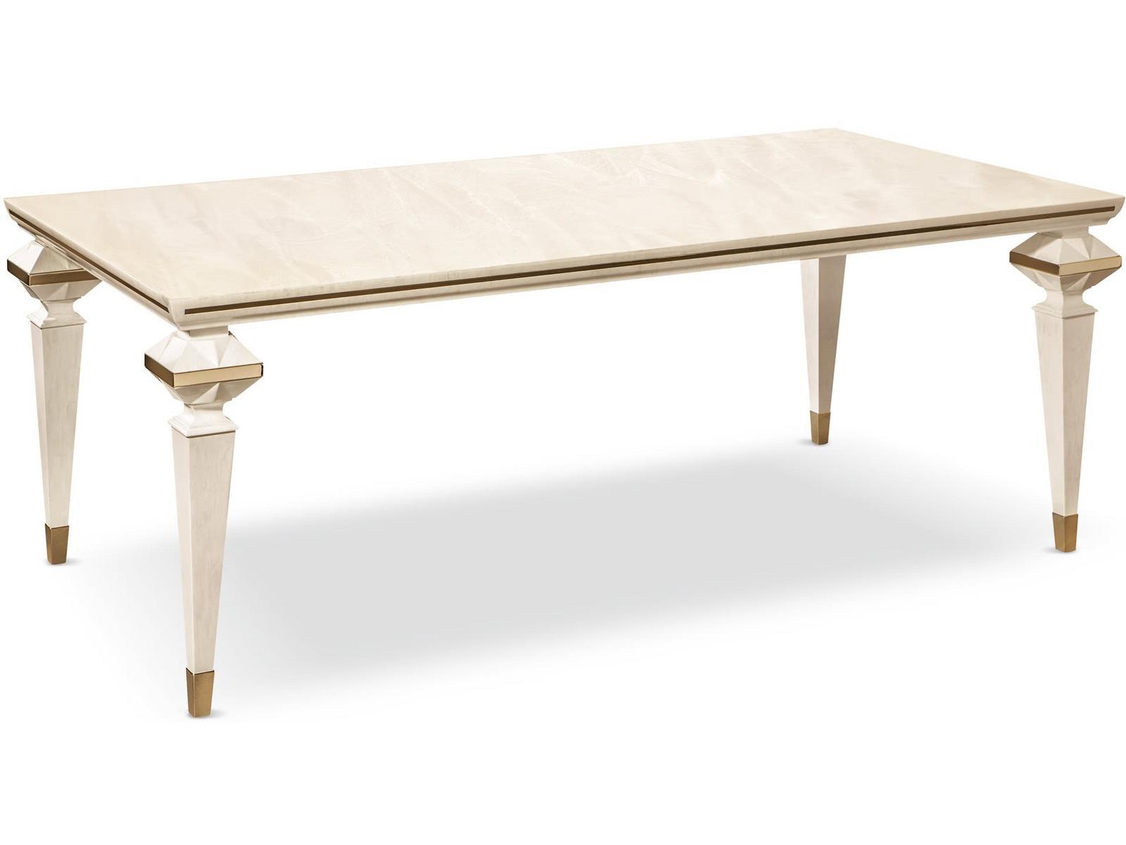 DIAMANTE Rectangular wooden table