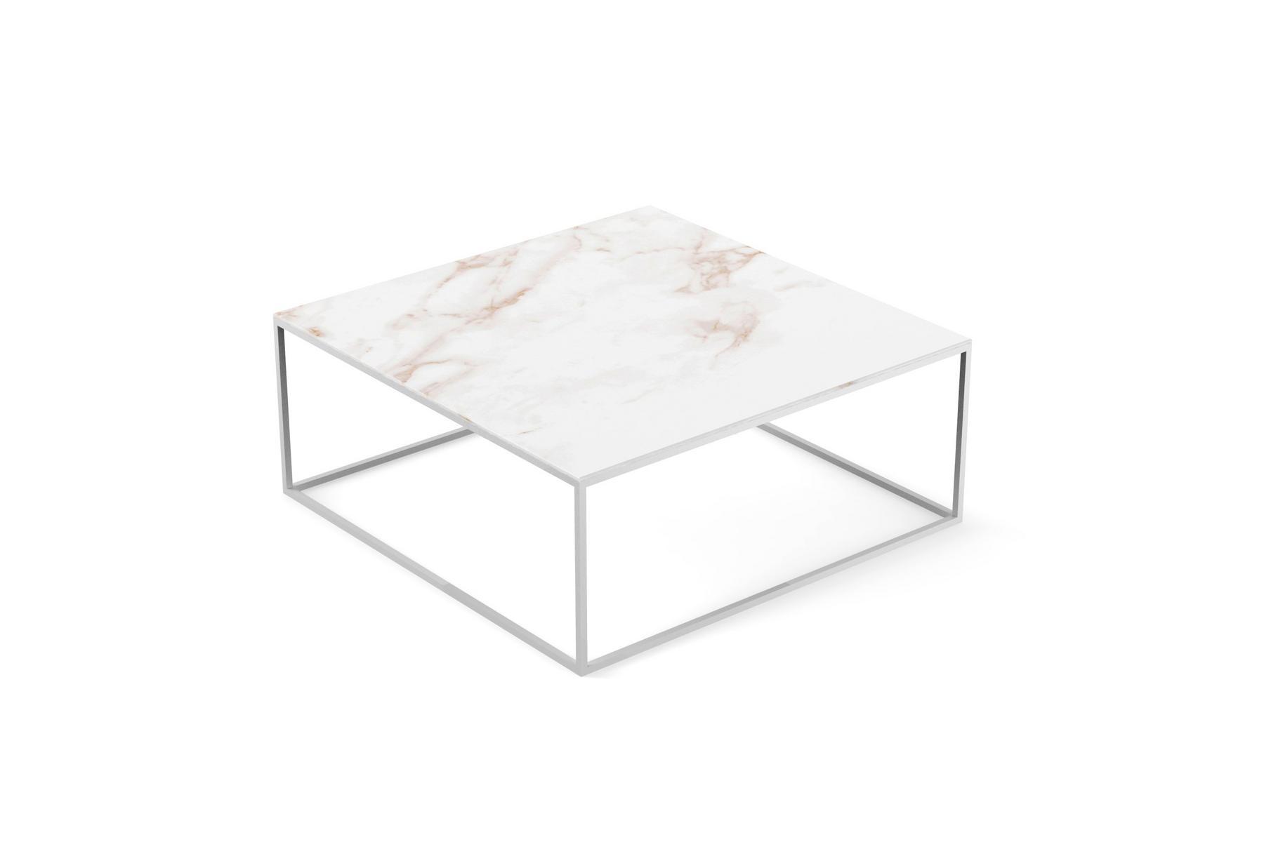 PIXEL Low square garden side table