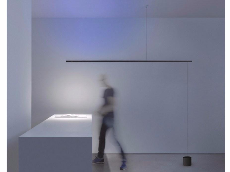 FOSBURY LED metal suspension / floor lamp