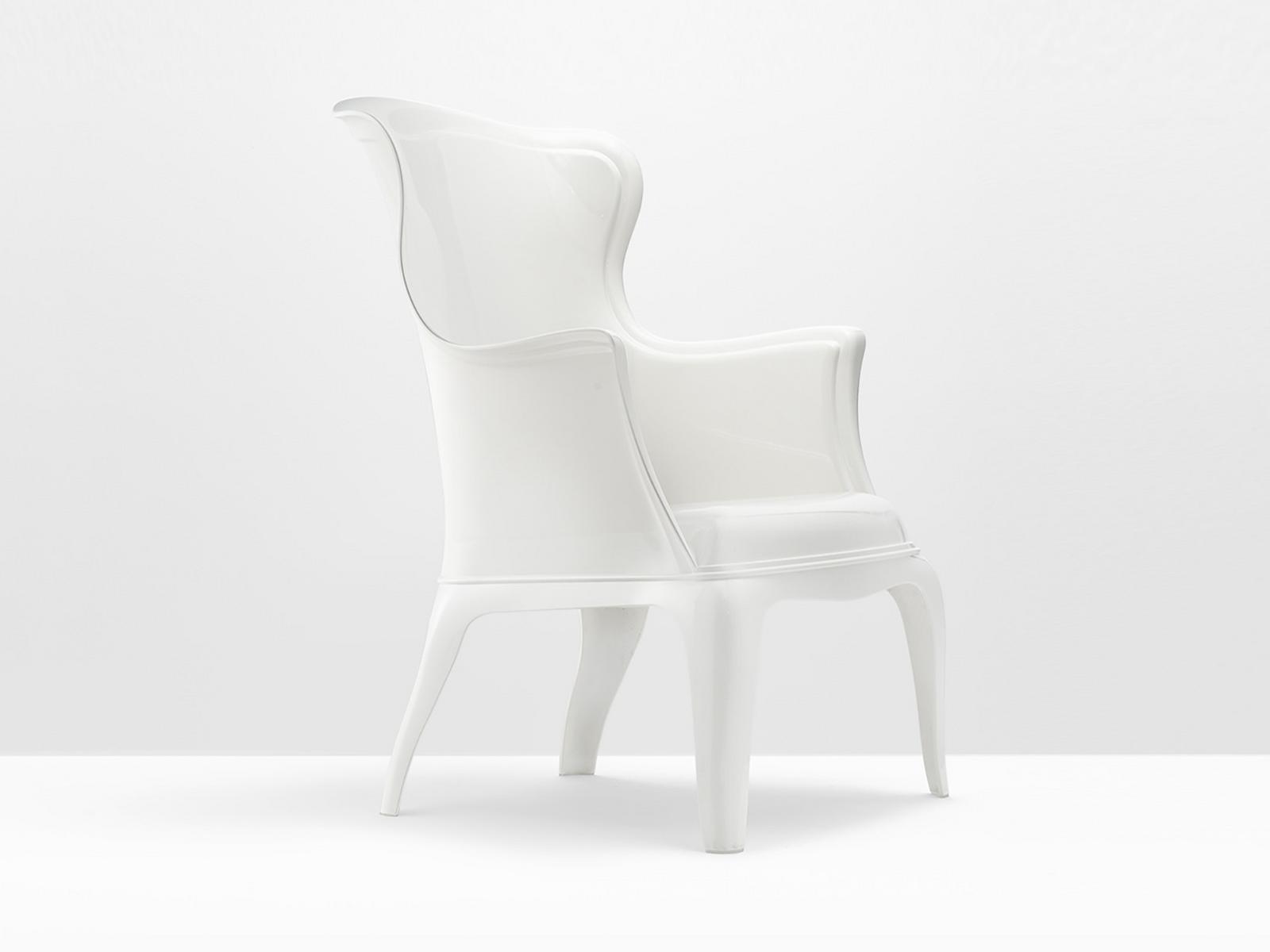 PASHA 660 Polycarbonate armchair