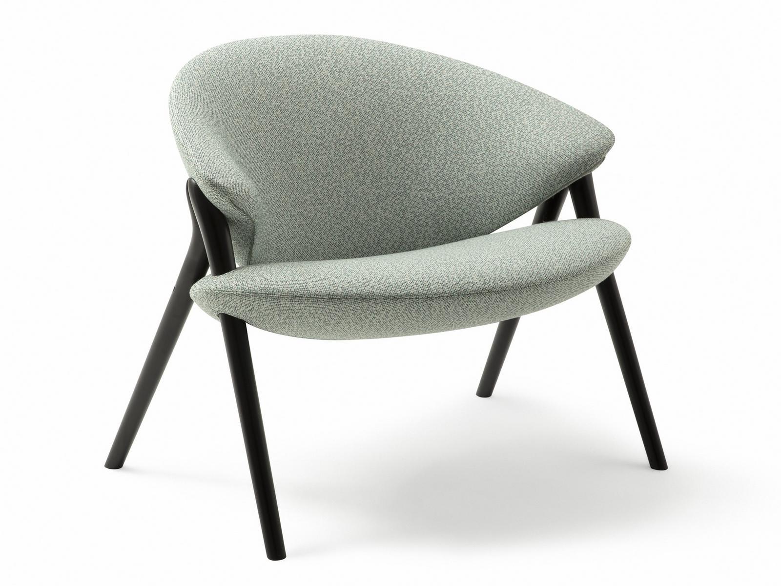 OLIVA Fabric easy chair with removable cover