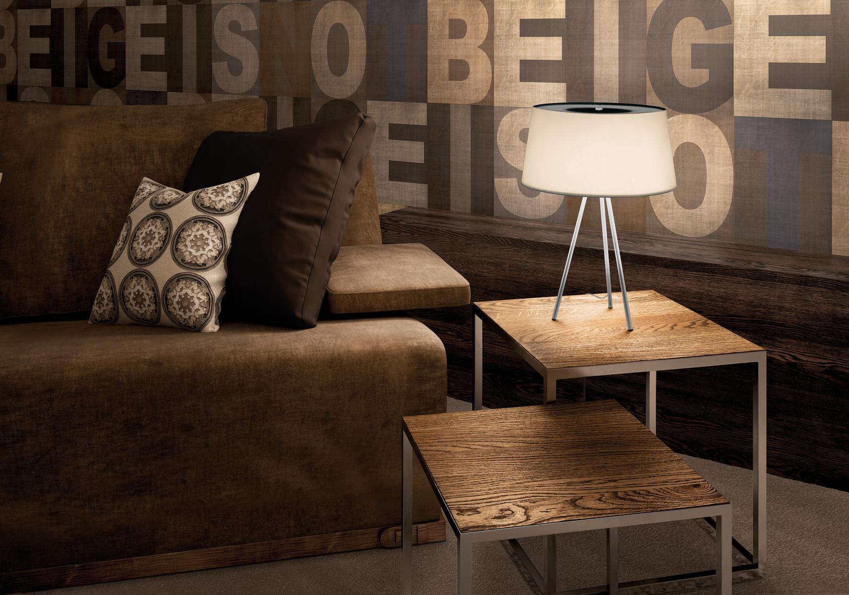 TRIPOD Fabric table lamp