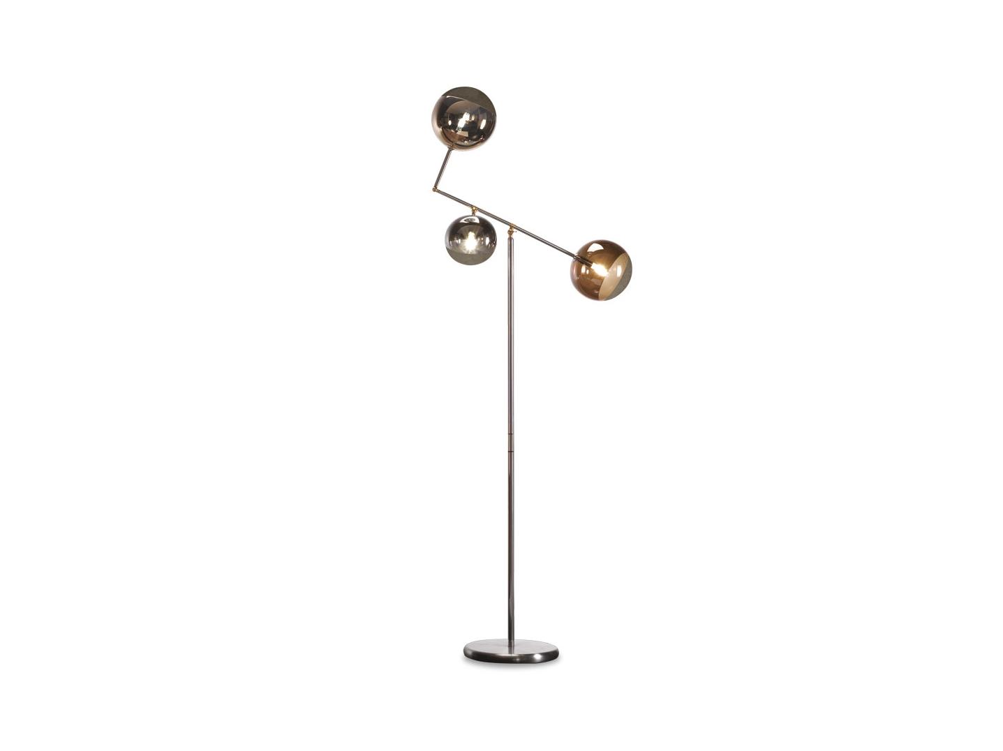 BULLES XL LED adjustable Borosilicate glass floor lamp