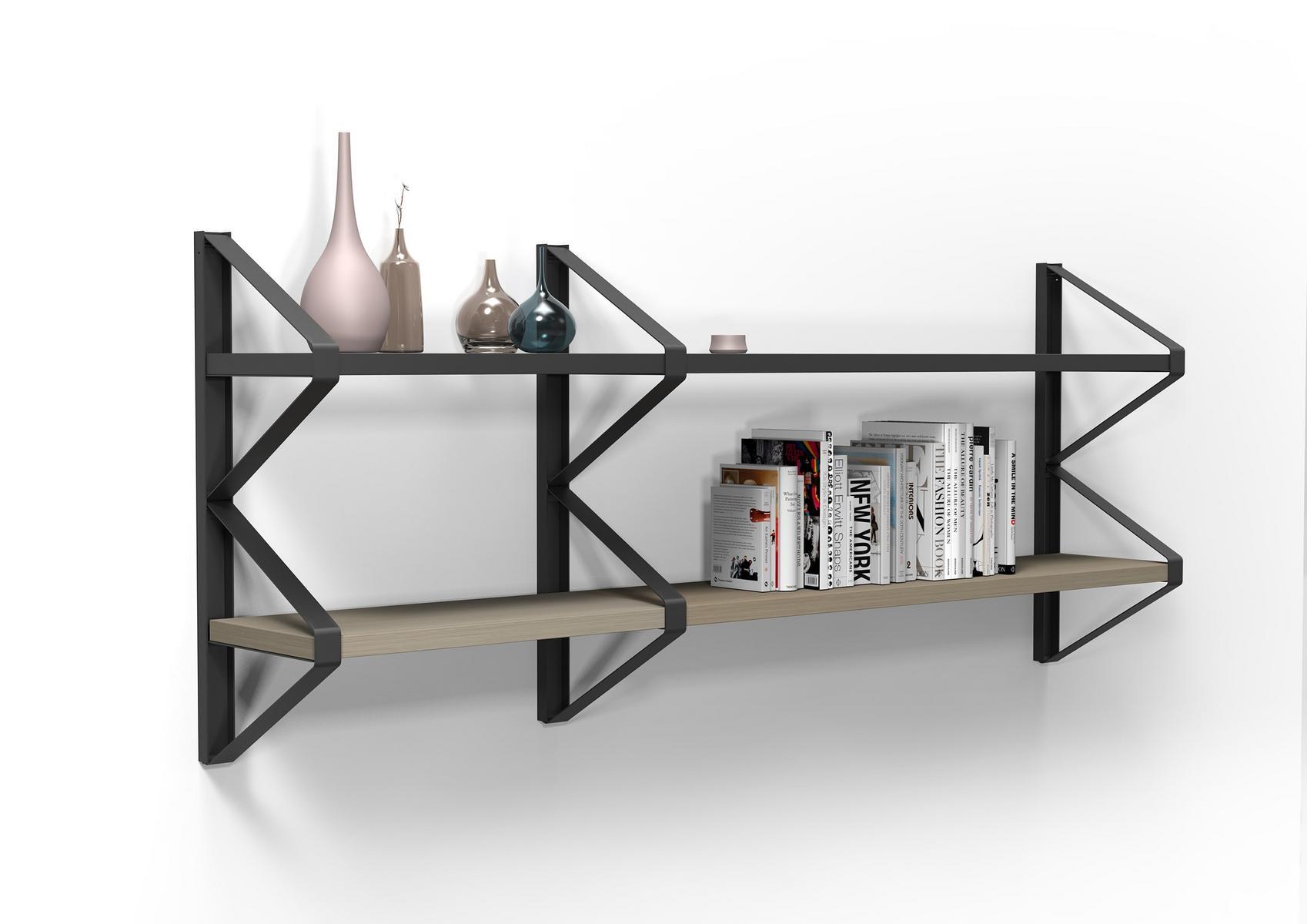 BROOKLYN Open floating bookcase