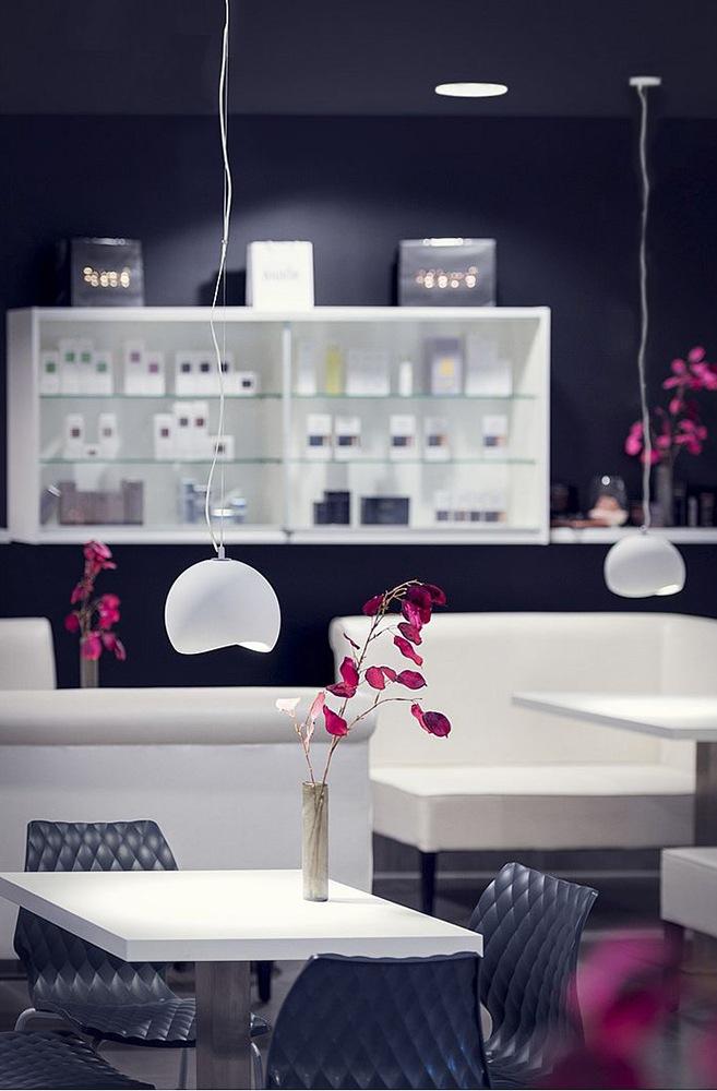 PLASTRA Cement pendant lamp in a contemporary style