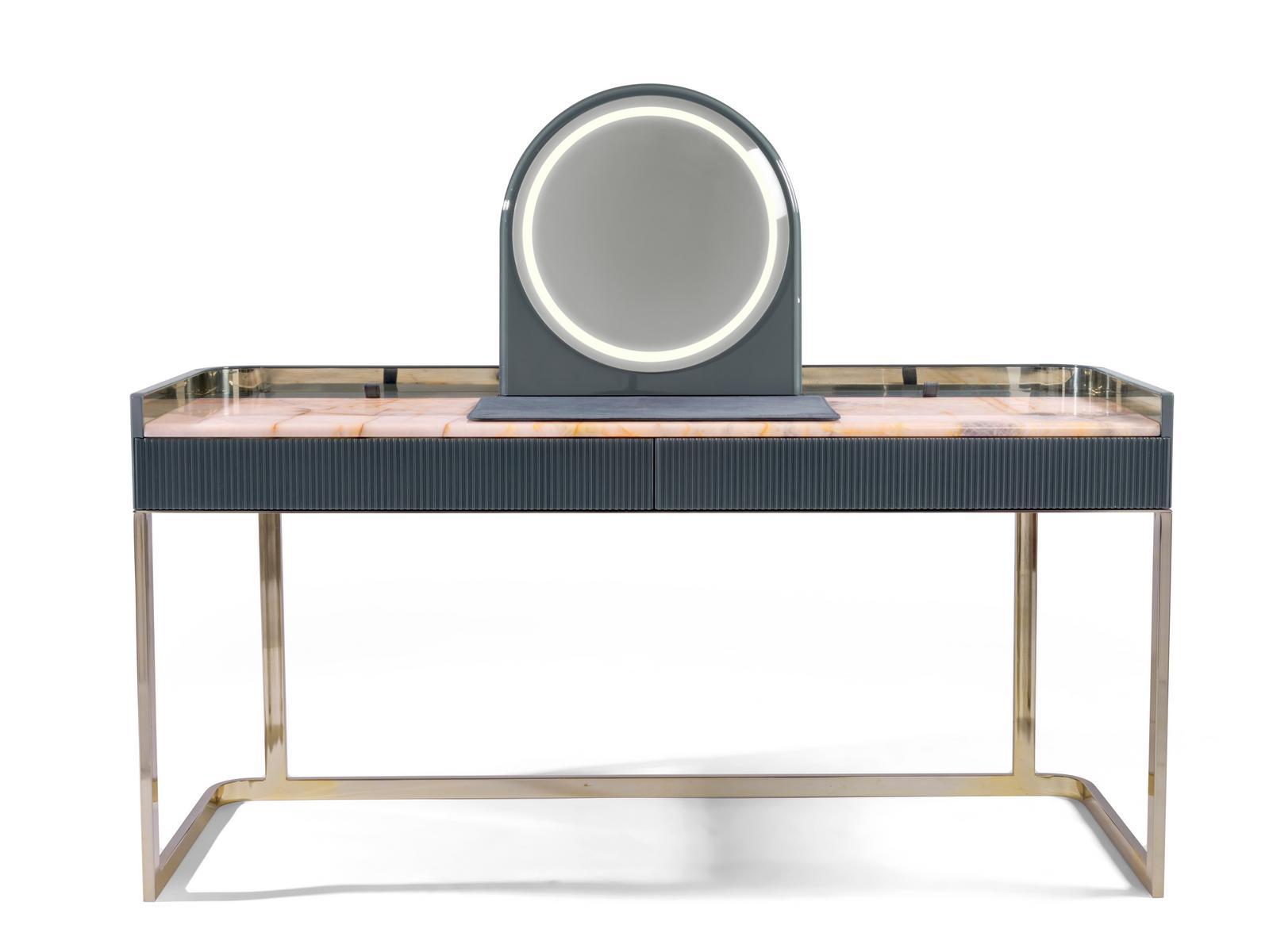 KOBOL Glossy steel dressing table
