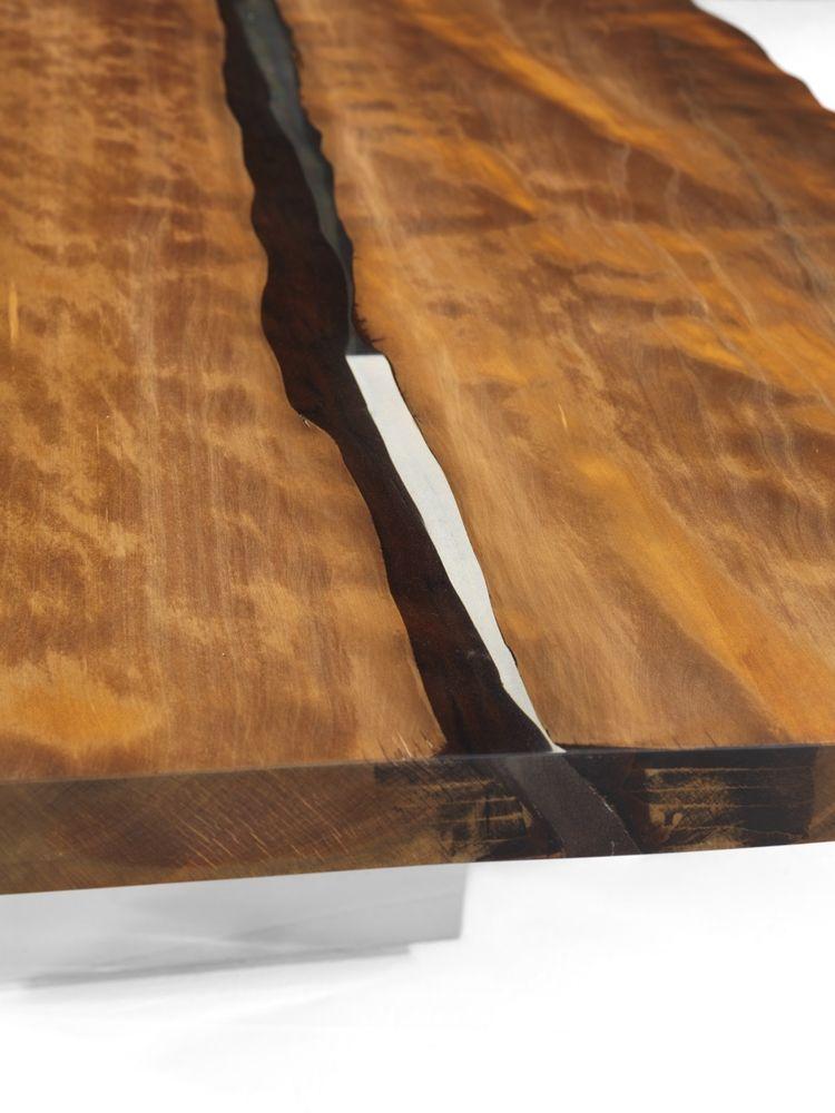 RIFLESSI Rectangular wood table