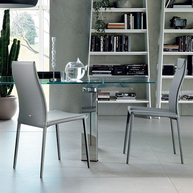 MAYA FLEX Leather chair