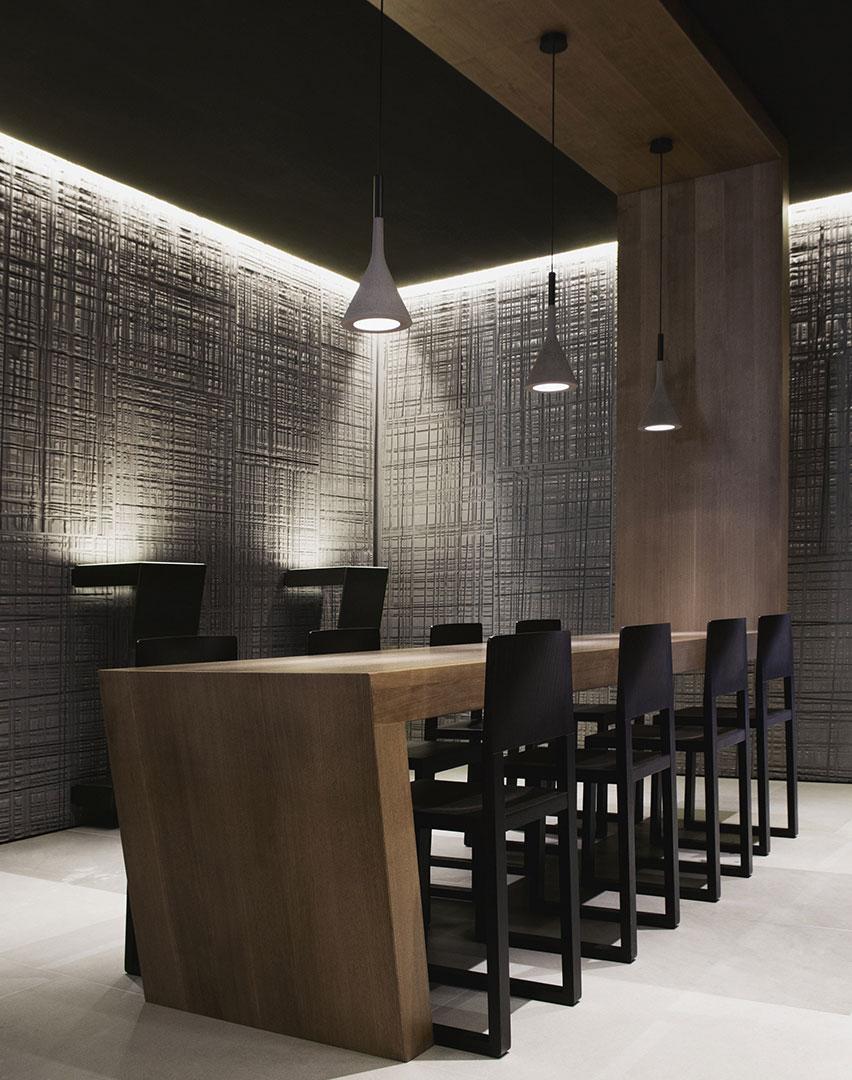 APLOMB Concrete pendant lamp