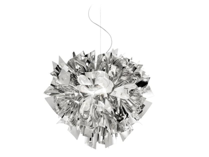VELI LARGE SILVER Steelflex® pendant lamp