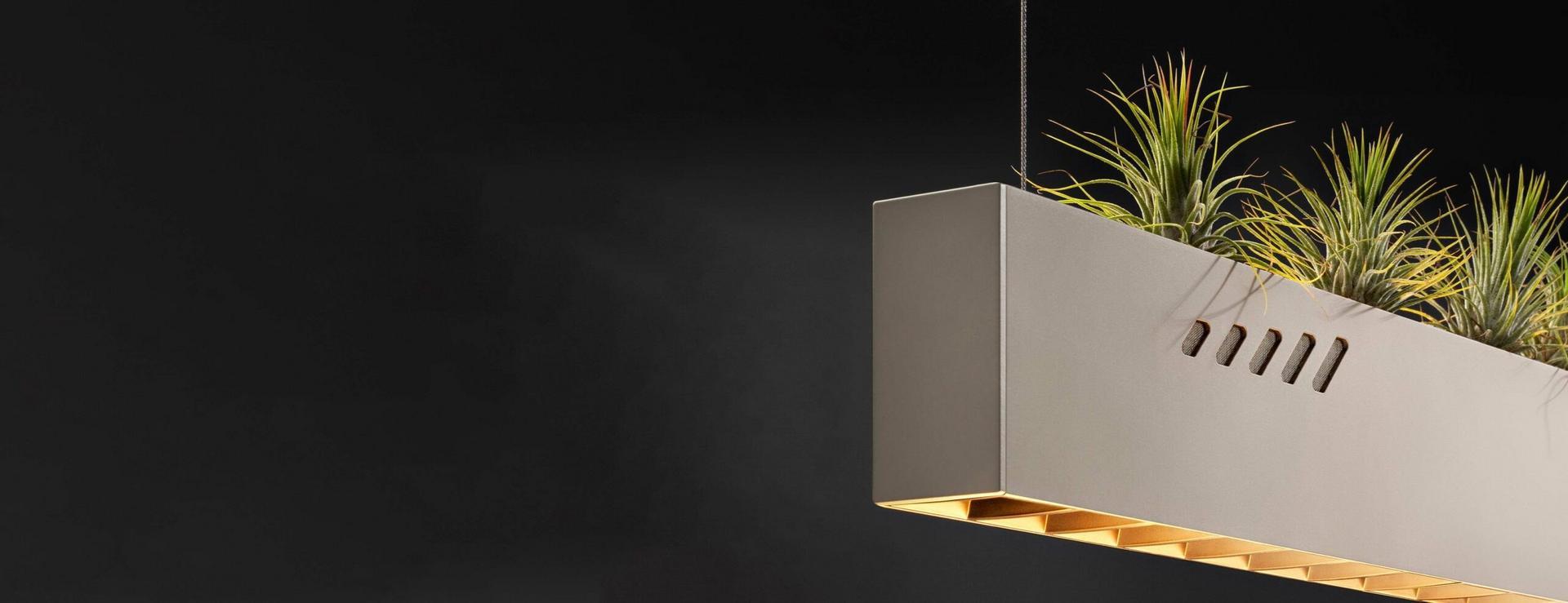 PURE BIOAIR Metal LED sanitising light