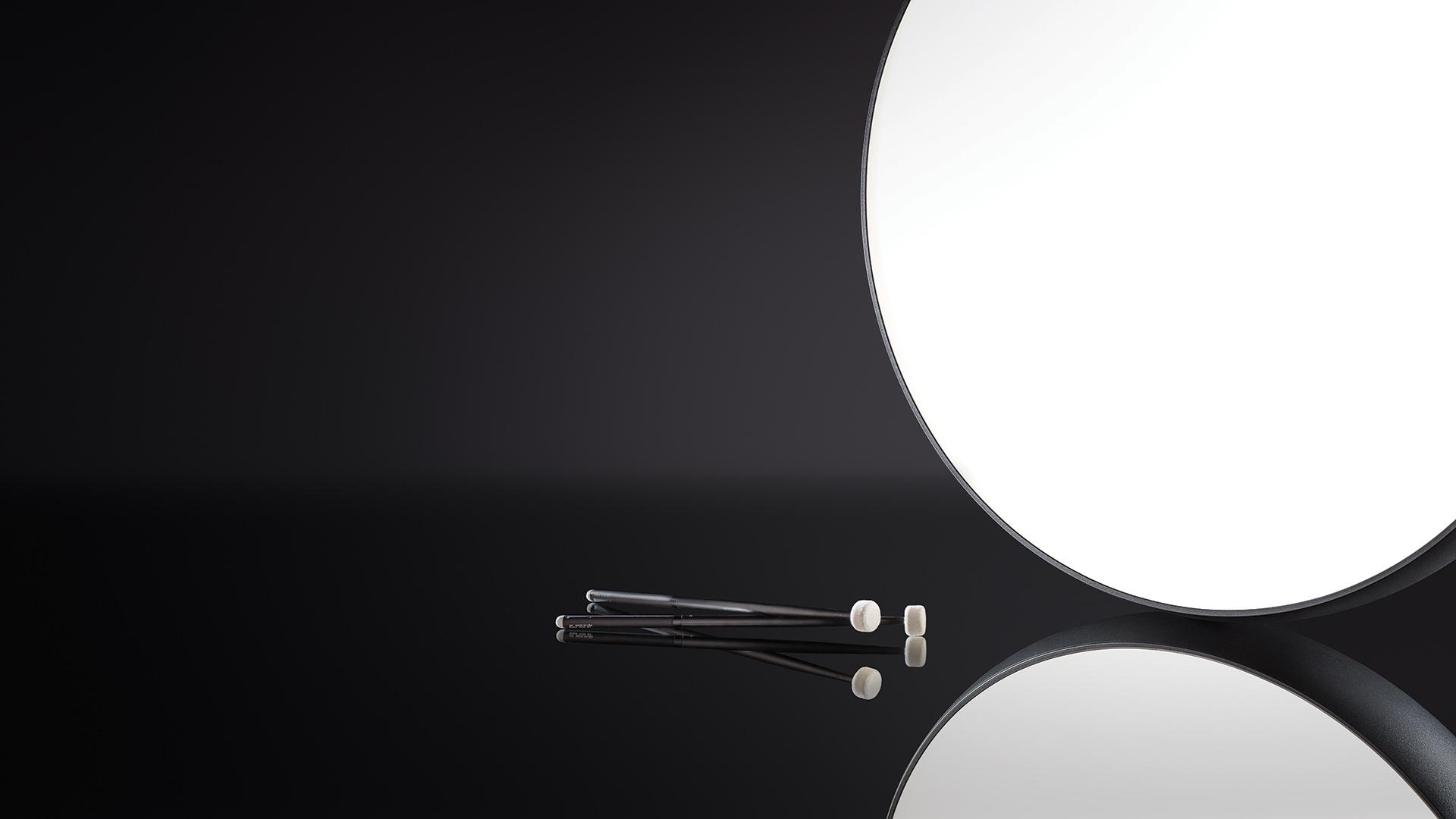 DRUM 70 LED ceiling lamp with dimmer