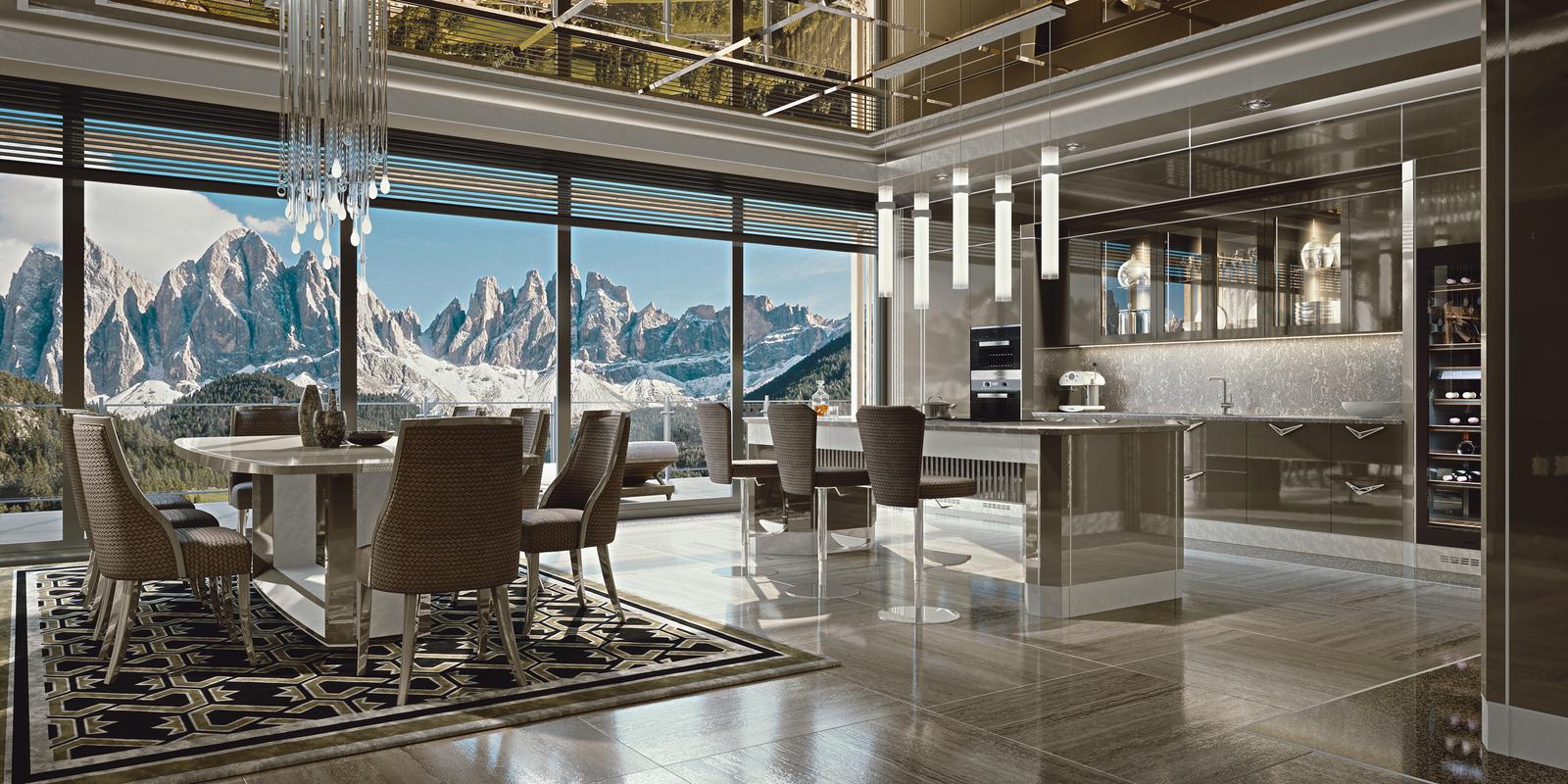 ESSENZA Lacquered kitchen
