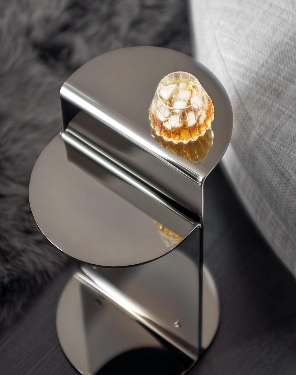 FLIRT Stainless steel side table
