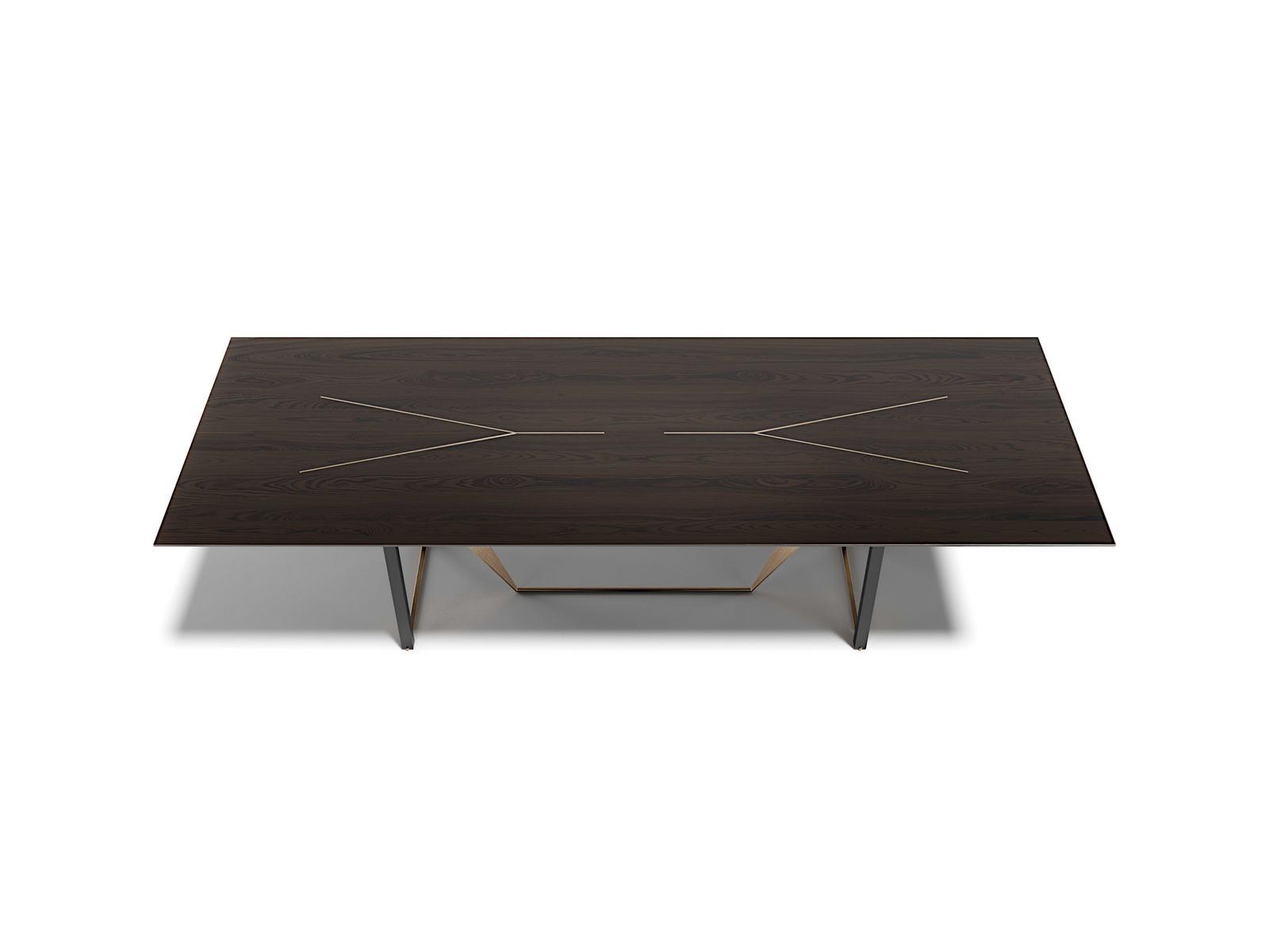 PRISMA Rectangular wooden dining table