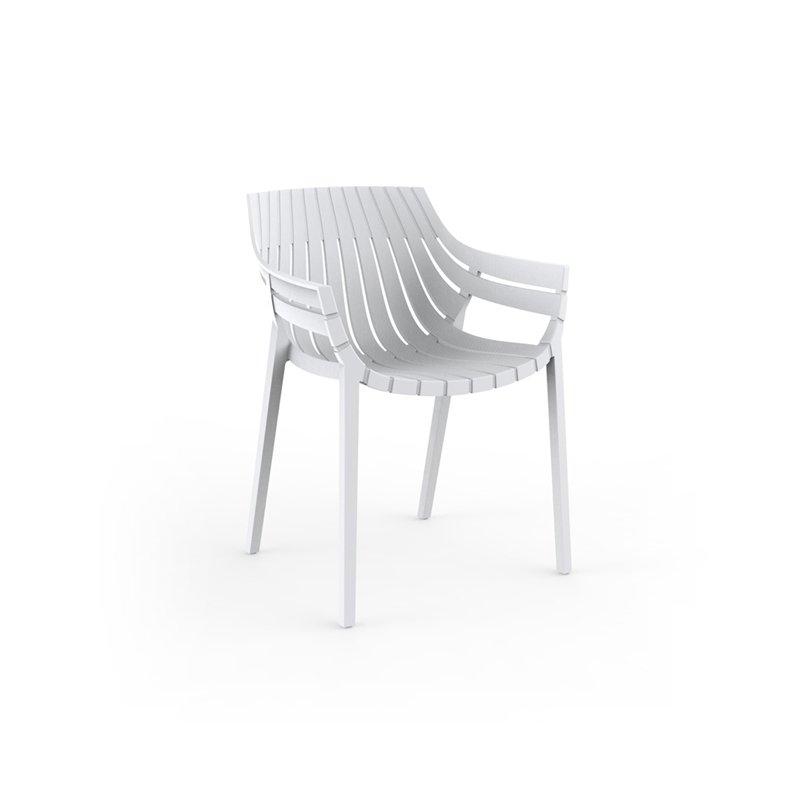 SPRITZ Polypropylene garden chair with armrests