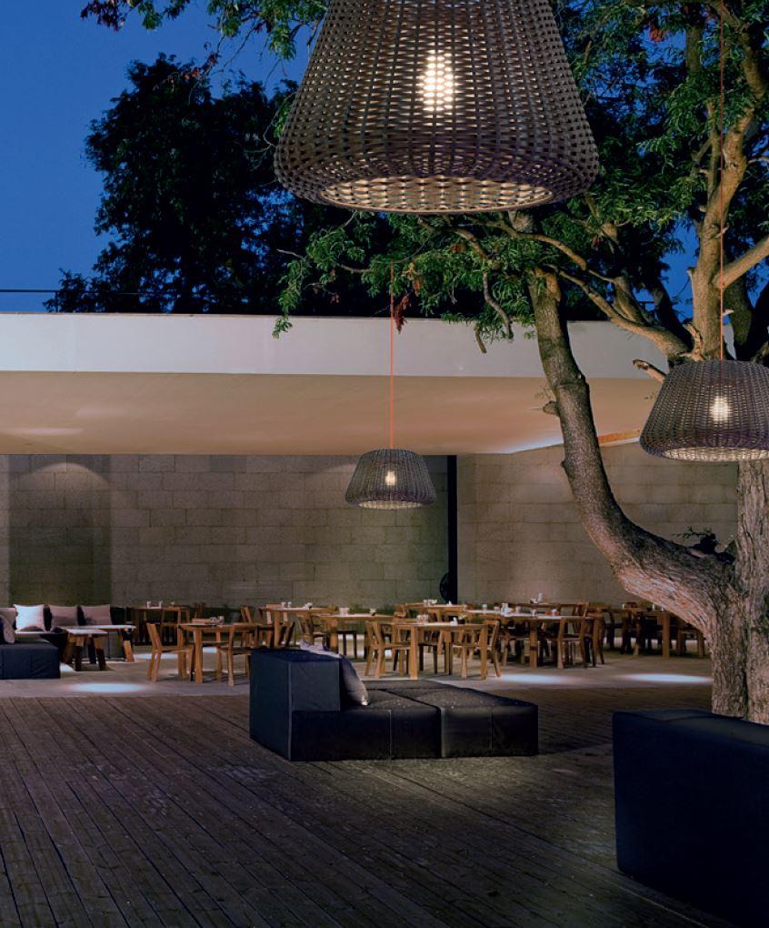 RALPH Rattan outdoor pendant lamp