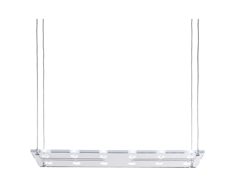 SOSPESA Glass pendant lamp