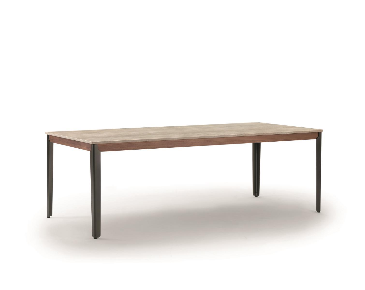 HUG Rectangular marble table